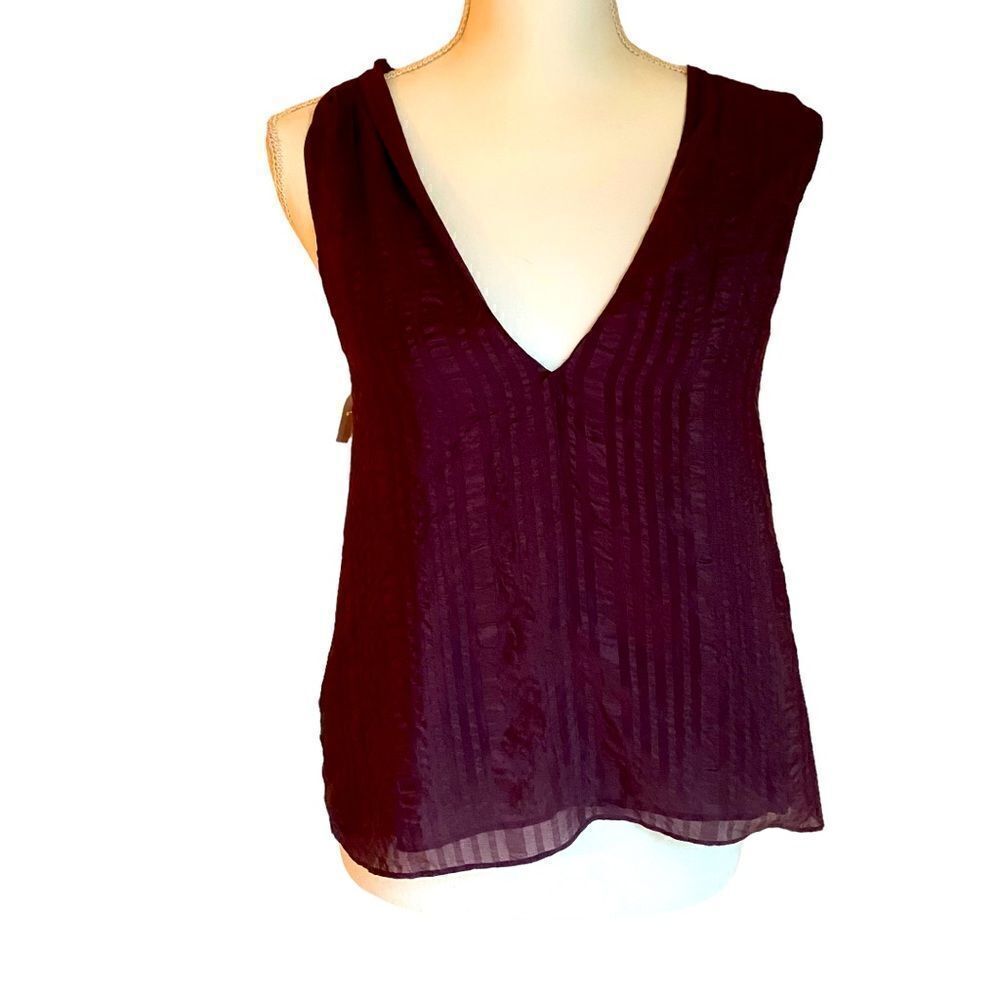 Silk Halter Top Frame Medium NWT